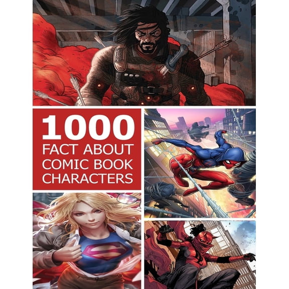 1000 Fact About Comic Book Character, (Paperback)