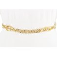 thumbnail image 2 of Women Gold Metal Thick Chain Chunky Links Skinny Waistband Belt XS-M, 2 of 10