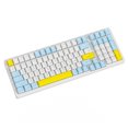 thumbnail image 1 of Teclado para juegos K96 Teclado silencioso compatible con Bluetooth de 100 teclas (Limón) Sywqhk Para estrenar, 1 of 3