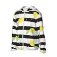 thumbnail image 2 of Sigee Lemon Print UPF50+ Men's Sun Protection Hoodie Shirt SPF UV Shirt Long Sleeve Fishing Outdoor Lightweight, S-3XL, 2 of 9