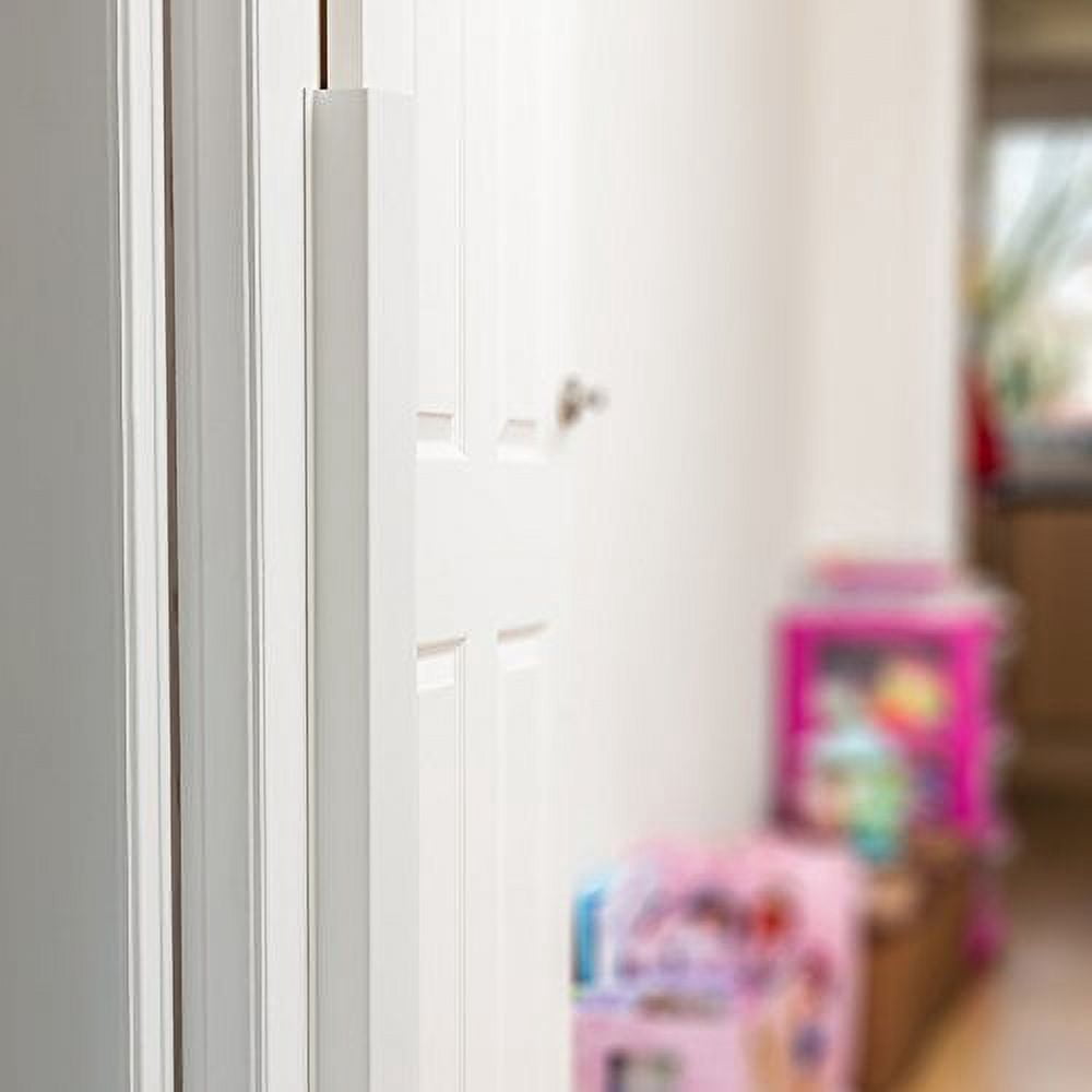 Cardea Child Safety Door Finger Pinch Guard Hinge Protectors Pack - White … (Single Pack)