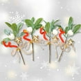 thumbnail image 7 of Week karymi Christmas Tree Branches with Bells 11.8in Artificial Greenery Decor Hanging Arrangement 2 Pack Gift Ideas Best Sellers, 7 of 7