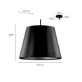 thumbnail image 4 of Millennium Lighting 99122 Allson 4 Light 22" Wide Pendant - White, 4 of 6