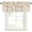Beige, variant on Palm Tree Monstera Valances for Windows Farmhouse Kitchen Curtains Valances Rod Pocket Valance Curtains for Windows Turquoise White Botanical Leaf Boho Window Valances for Bathroom Bedroom 42"x12"