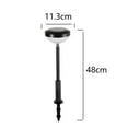 thumbnail image 2 of Luces solares brillantes para caminos, paquete de 4 luces solares que cambian de color, luces solares para caminos al aire libre IP67, impermeables, luces LED de jardín alimentadas por energía solar, 2 of 5