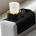 thumbnail image 1 of Couch Cup Holder -The Drink Holder for Your Sofa，Couch Caddy for Middle of Couch Sofa armrest Tray Table, 1 of 6
