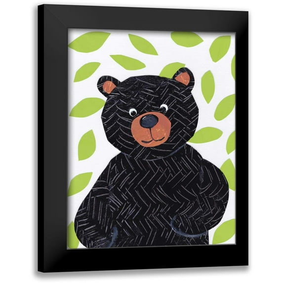 Seay, Anne 15x18 Black Modern Framed Museum Art Print Titled - Critter Collage III