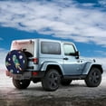thumbnail image 3 of Daiia Astronaut Dinosaur and Space Tire Covers , Travel Trailer Camper Truck SUV Motorhome Waterproof Wheel Cover, Sun Rain Snow Protector-14 inch, 3 of 9