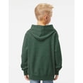 thumbnail image 3 of Independent Trading Co. Youth Special Blend Raglan Hooded Sweatshirt PRM15YSB Moss XL, 3 of 5