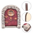 thumbnail image 3 of MasteelfCA Porte de Fée en Bois pour Jardin Décoration Maison de Poupée, 3 of 9