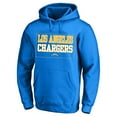 thumbnail image 2 of Men's Fanatics  Powder Blue Los Angeles Chargers Big & Tall Fleece Hoodie, 2 of 3