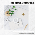 thumbnail image 3 of 8MB USB Sound Module Box Can Record Rechargeable Speaker with MP3 Audio Playback Function Light Control Version, 3 of 7