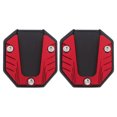 thumbnail image 1 of SEWCHICS 2pcs Motorcycle Kickstand Plates Red Enlarged Foot Design For Uneven Surfaces, 1 of 8