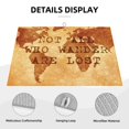 thumbnail image 3 of Fuzoiu Not All Those Who Wander Are Lost2 Print Absorbent, Reversible Microfiber Dish Drying Mat for Kitchen, Dish Drying Pad for Dishes, Utensils, Pots and Pans, Extra Large 18 Inch x 24 Inch, 3 of 7