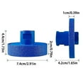 thumbnail image 3 of BotaniNest Grooving Grinding Wheel For Angle Grinder Heavy Duty Flat Disc Ceramic Tile Stone Precision Cutting Shaping Carving Installation, 3 of 4
