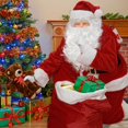 thumbnail image 3 of Disfraz de Papá Noel dgdgbaby para Hombres y Mujeres Adultos - Deluxe de 9 piezas, 3 of 6