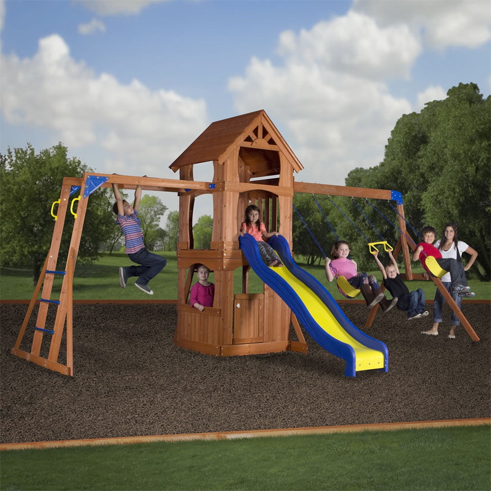 walmart swing sets with monkey bars