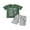 Green, variant on BemeyourBBs Toddler Girls Patriotic Outfits Star Striped Print Dress and Headband