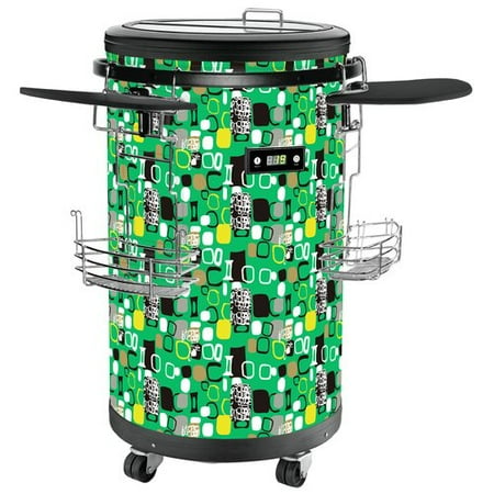 - Deco 70-Bottle Single Zone 1.77 cu. ft. Refrigerated Party Cooler with casters, in Green