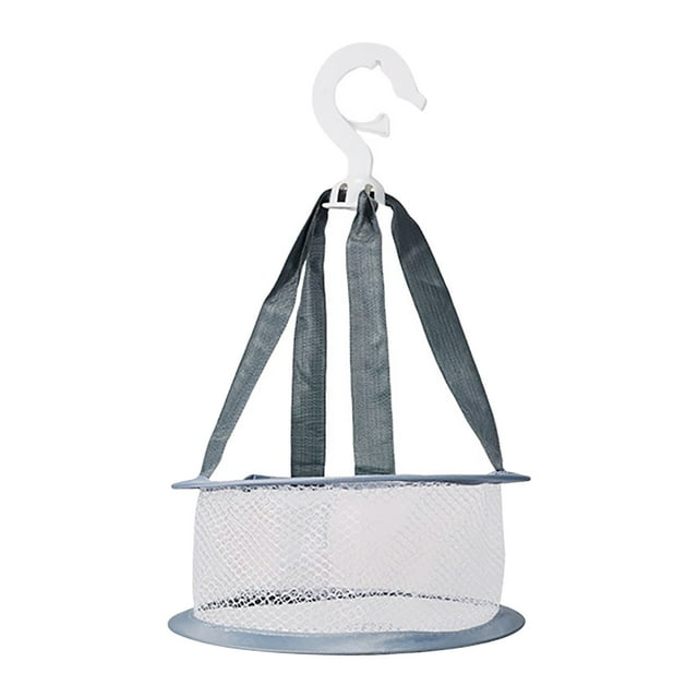 Fiudx Tierno Colgante, Jirafa Roja de Maquillaje, Cesta Plegable de Brochas de Maquillaje, Ideal de Baño y Balcón, Diseño Ideal de Viajes, Malla de Poliéster Duradera y Acero Inoxidable.