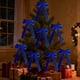 thumbnail image 4 of Decoraciones navideñas, lazos de terciopelo para árbol de Navidad, guirnaldas, lazos de terciopelo con lazos, decoración colgante, decoración de jardín, decoración navideña, decoración de Halloween., 4 of 5