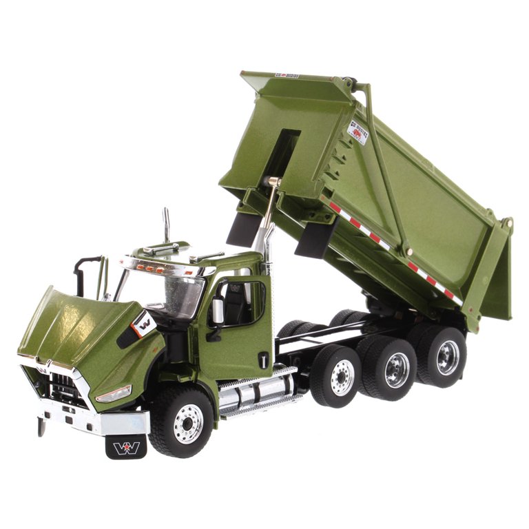 Western Star 49X SBFA OX Bodies Stampede Dump Truck Olive Green Met.  