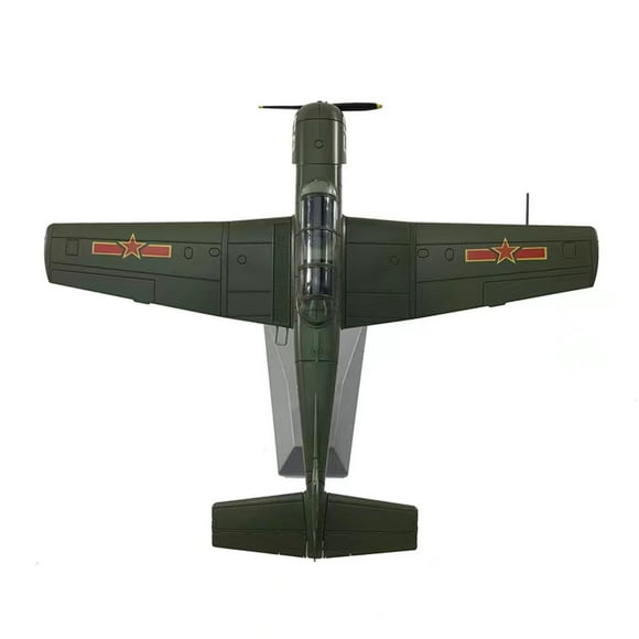 1:48 Nanchang CJ6/PT-6 Training Aircraft Model Alloy ABS Plastic Collectible for Aviation Enthusiasts Collectors Home Decor