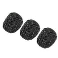 thumbnail image 2 of Wheel Valve Stem Cover, 8pcs Handmade Sparkling Rhinestone Car Tire Valve Stem   For Replacement Black, 2 of 8