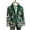 Green, variant on yardsong Vintage Ugly Christmas Sport Coat for Men - Corduroy Lapel One Button Slim Fit Xmas Party Jacket Green,M