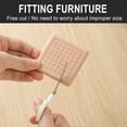 thumbnail image 4 of Agiferg Chair Foot Cover Mute Wear-resistant Stool Non-slip Protective Pad Thickened Table Leg Pad Silicone Table And Chair Foot Pad Sticker, 4 of 6