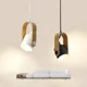 thumbnail image 5 of Lámpara colgante nórdica LED de hierro Macaron, lámpara colgante para dormitorio, sala de estar, estudio, mesita de noche, comedor, accesorio de iluminación, lustre, 5 of 5