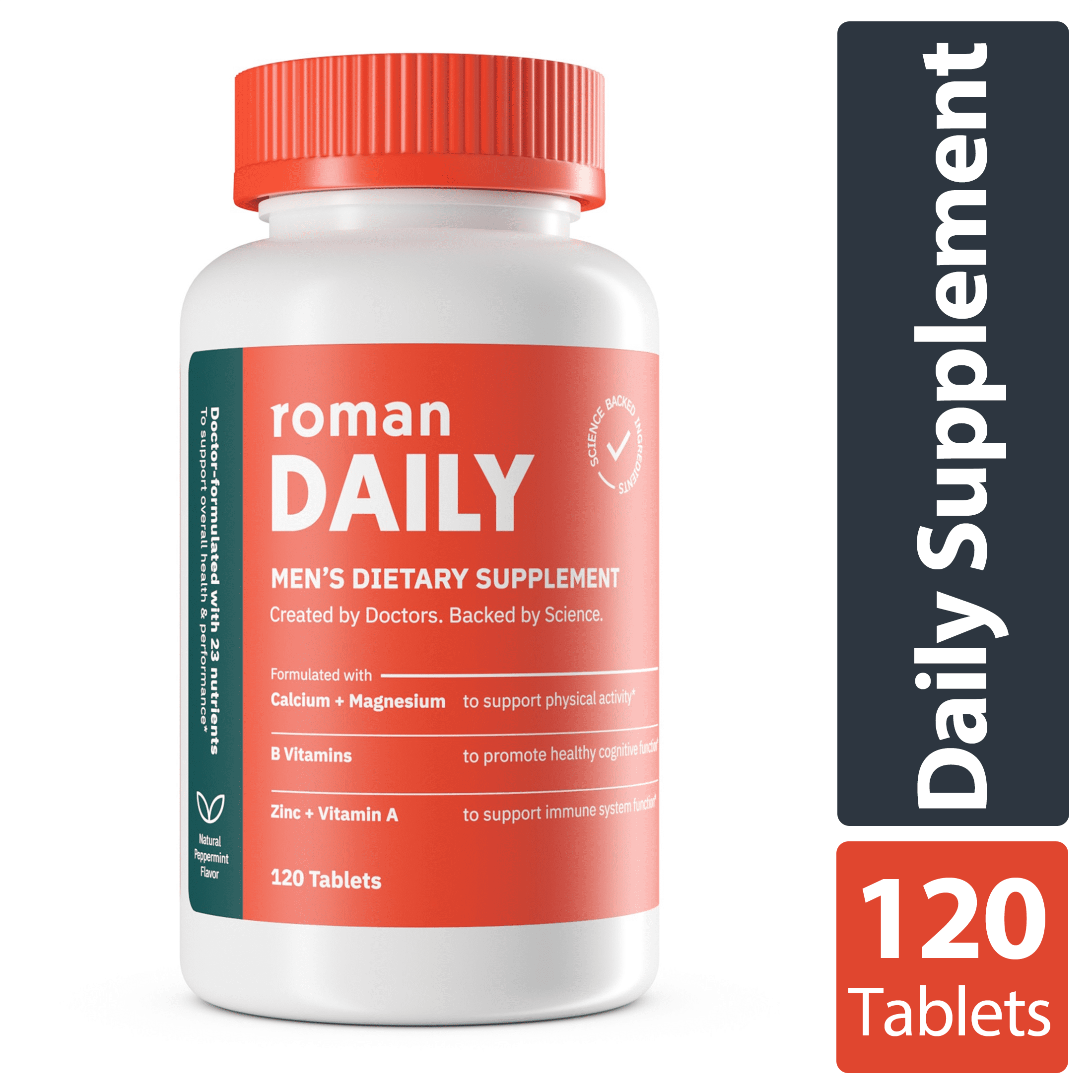 Roman Daily Multivitamin Supplement for Men 120 Tablets