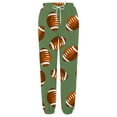 thumbnail image 3 of MKLEKYY Vêtements d'Automne Femmes Pantalon de Rugby Imprimé Poches Larges Taille Haute Pantalon de Survêtement Décontracté Femmes Pantalon Décontracté, 3 of 3