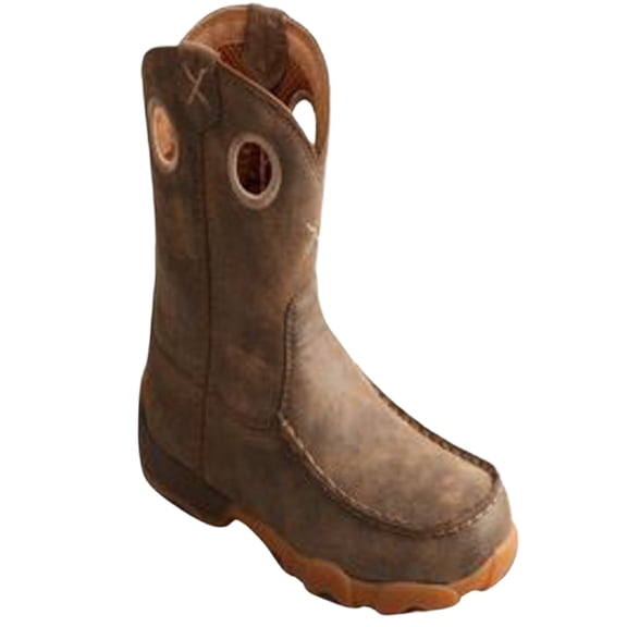Twisted X Boots Boys (DS)Kids Driving Moc Bomber Boot 5 M