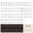 A, variant on UDIYO 37/49/54/61/88 Key Transparent Detachable Music Decal Piano Keyboard Sticker
