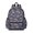 Fireman and Flame, variant on Fireman and Dog Black Pattern Backpack for School, Cute School Bag with Adjustable Shoulder Straps and Padded Back, 13.4"x11"x4.7"