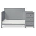 thumbnail image 4 of Carter's by DaVinci Dakota 4-in-1 Convertible Crib and Changer, Grey, 4 of 12