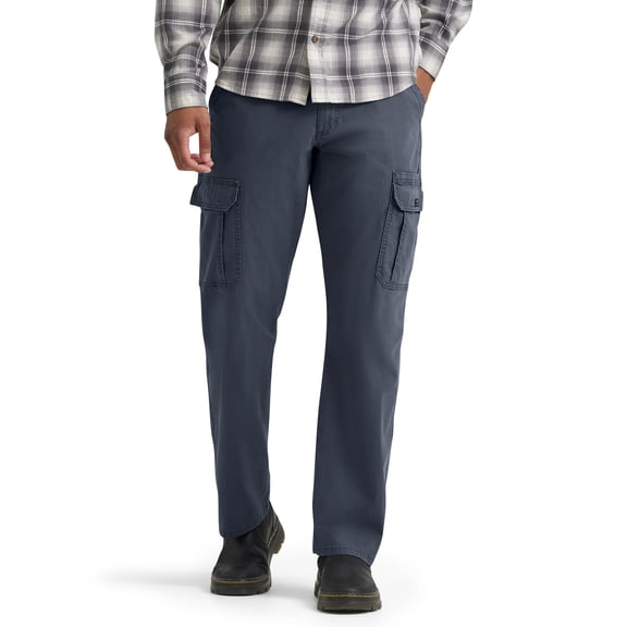 Wrangler Men's and Big Men's Relaxed Fit Cargo Pants With Stretch