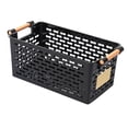 thumbnail image 2 of Cesta de Almacenamiento de Plástico, Bins de Almacenamiento Hollow Multifuncional Con para la Cocina, 2 of 8