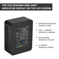 thumbnail image 2 of 5 In1 Indoor Air Quality Monitor HCHO TVOC AFor For Meter Detector Tester, 2 of 10