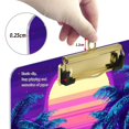 thumbnail image 6 of FORMRS Acrylic Clipboard with Low Profile Clip Standard A4 Letter Size, 12.5" x 9", Purple Digital Art, 6 of 8