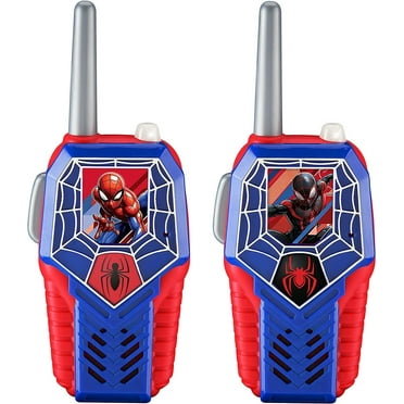 Spiderman Toy Walkie Talkies for Kids, Light-Up Indoor and Outdoor Toys for Kids
