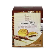 Palm Date Valley Maamoul Shortbread Cookies Made With Real Date Filling (12 Pieces) 16.93 oz