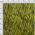 thumbnail image 2 of oneOone Viscose Jersey Lime Green Fabric Skins Animal Craft Projects Decor Fabric Printed By The Yard 60 Inch Wide, 2 of 5