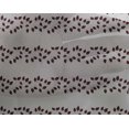 thumbnail image 4 of oneOone Georgette Viscose Maroon Fabric Leaves Block Craft Projects Decor Fabric Printed By The Yard 42 Inch Wide, 4 of 4