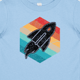 thumbnail image 4 of Inktastic Rocket Ship Retro Space Boys or Girls Baby T-Shirt, 4 of 5