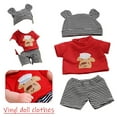 thumbnail image 3 of QHUDLV 12 Inch Doll Clothes Set, Cute Colorful Outfit with Accessories, Fashion Doll Dress Made of Soft Fabric, 3 of 9