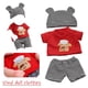 thumbnail image 2 of SharkTRUE 10 Inch Baby Doll Clothes Set Reborn Doll Accessories Doll Outfits Clothes Dress for Reborn Doll Newborn Girl Boy, 2 of 7