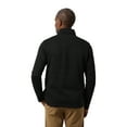 Chaps Men's & Big Men's Quarter Zip Mock Neck Sweater Fleece