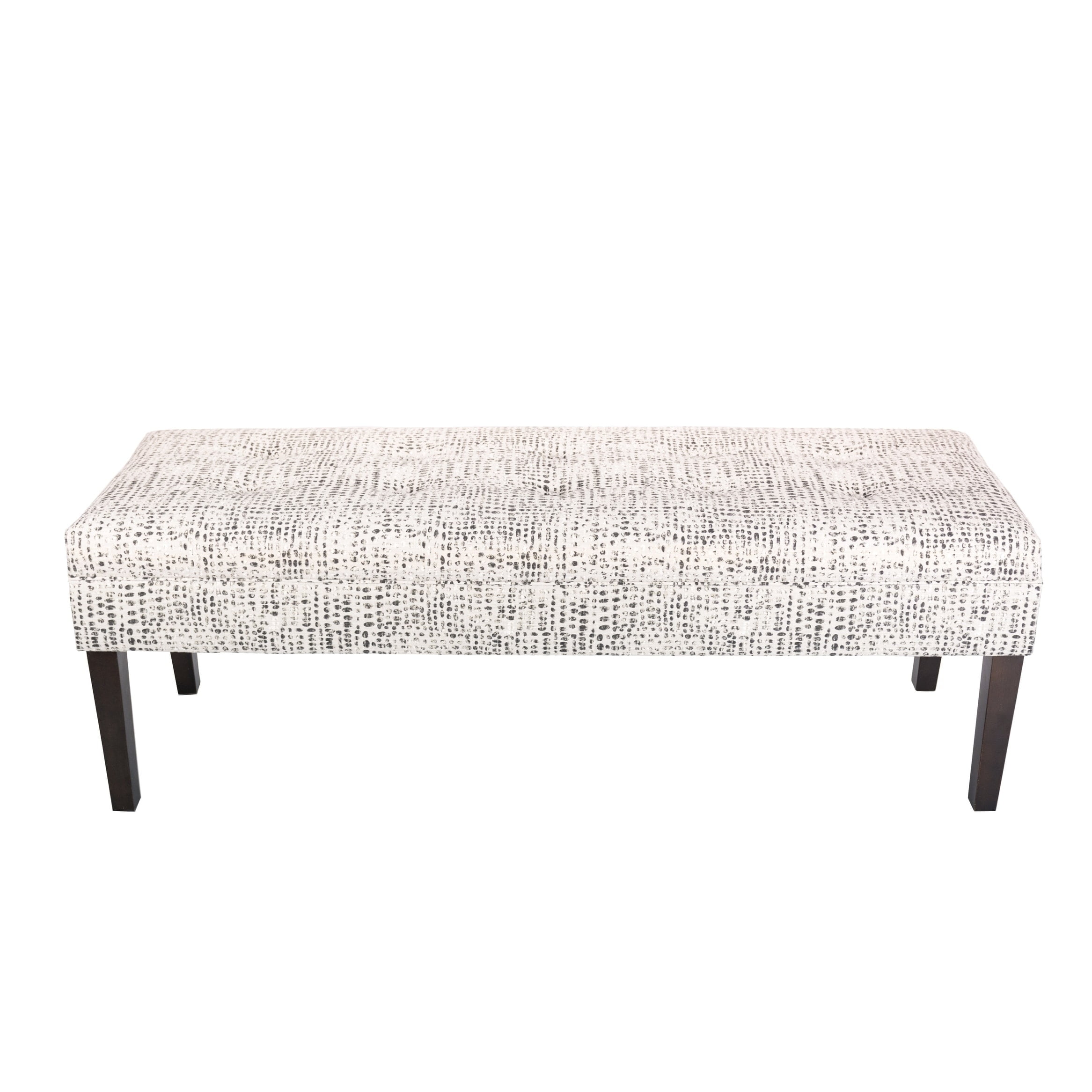 Sole Designs Kaya Sediment Trim Upholstered Classic Long Bench